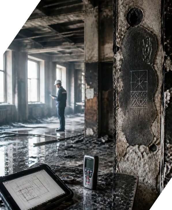 Обследование зданий после пожара в Сергиеве Посаде от 15351 р. | ЭкспертизаРоссия