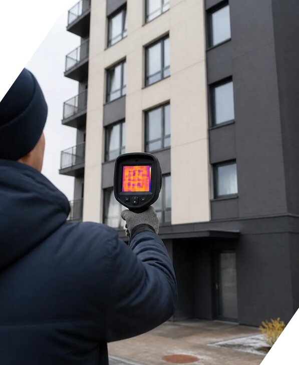 Тепловизионное обследование зданий в Сергиеве Посаде от 5117 р. | ЭкспертизаРоссия